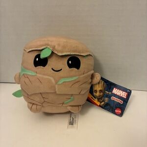 Marvel Cuutopia Groot 5" Mattel Stuffed Animal Squish Plush Toy New with Tags